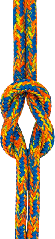 Working Rope Kanopa - Green/Orange/Yellow - 12.1mm