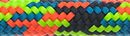 Xstatic 11.7mm 1/2" Blue/Orange/Green
