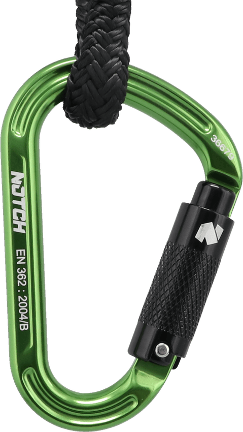 Notch HMS Aluminum Carabiner