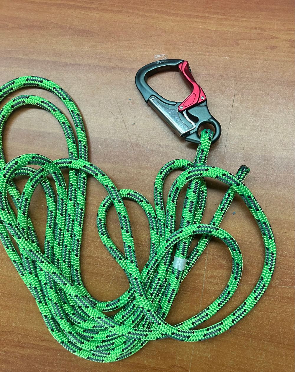 Cougar Green Lanyard - ISC D/A Hook