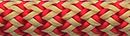 OCEAN POLYESTER RED/TAN SPLIT TAIL