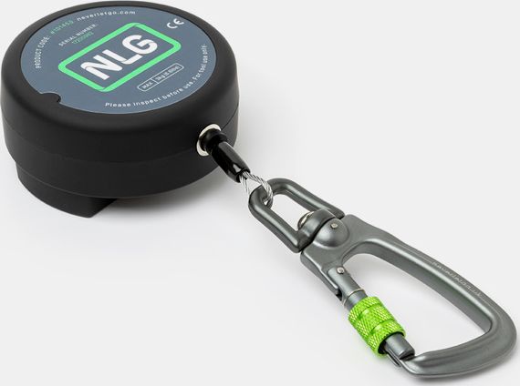 NLG Heavy Duty Retractable Tool Lanyard, Carabiner