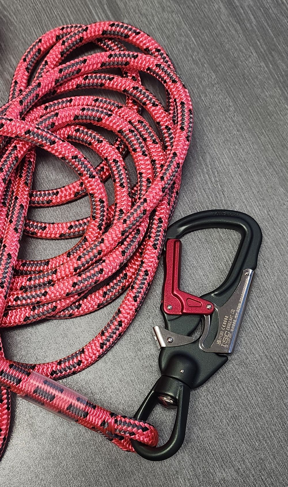 Cougar Pink Lanyard - ISC Triple Action Snaphook